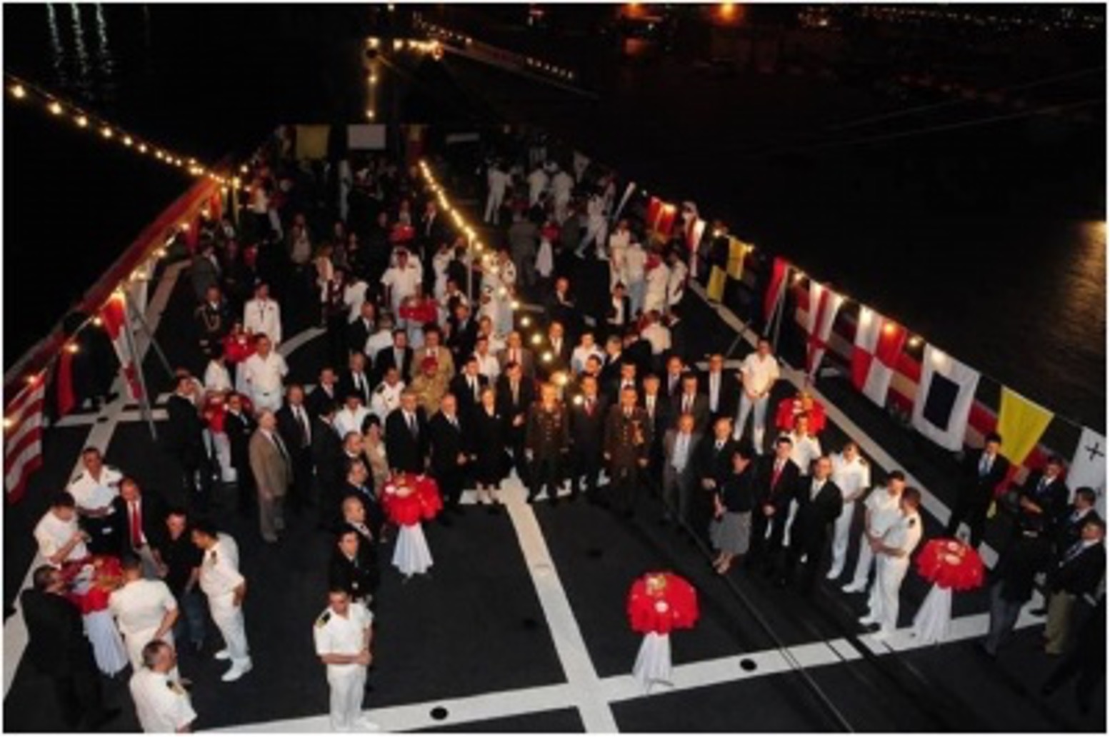 Doha’da TCG Gemlik Fırkateyni’nde Resepsiyon Düzenlendi